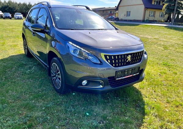 Peugeot 2008 cena 38999 przebieg: 136500, rok produkcji 2017 z Puławy małe 211